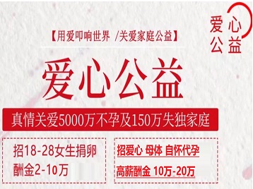 陆河捐卵助孕生子 爱心志愿者招募